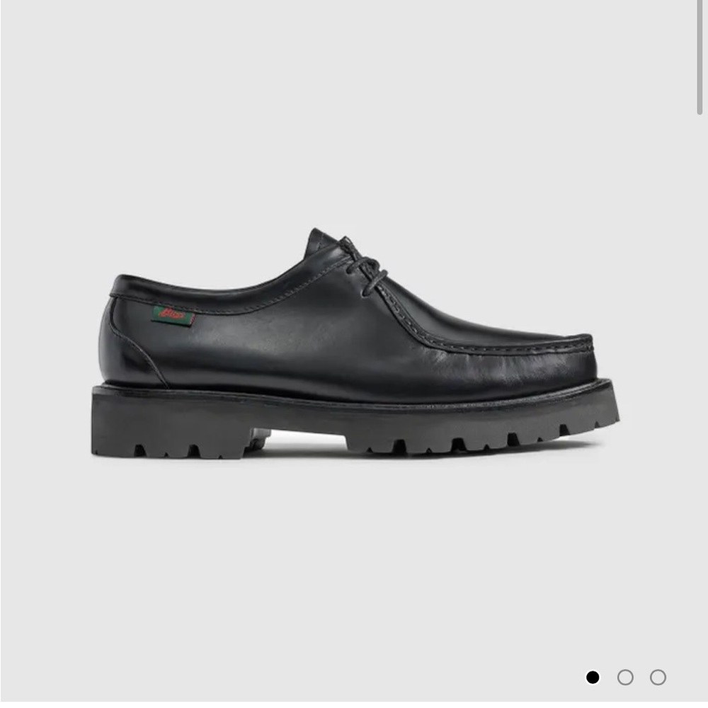 G.H. Bass Men’s Wallace Moc Shoe in black